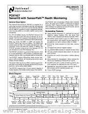 PC87427-IBY/VLA datasheet pdf National Semiconductor