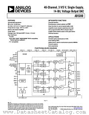 AD5380 datasheet pdf Analog Devices
