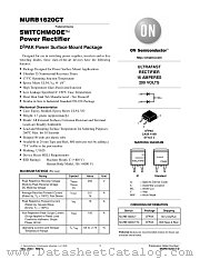 MURB1620CTRT4 datasheet pdf ON Semiconductor