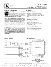 ICS87322BI datasheet pdf Texas Instruments