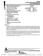 TPA0223DGQ datasheet pdf Texas Instruments
