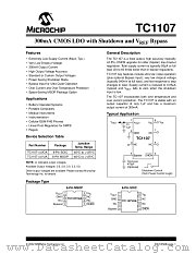 TC1107-5.0VOATR datasheet pdf Microchip