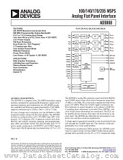 AD80094 datasheet pdf Analog Devices