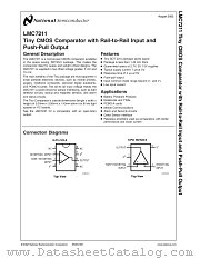 LMC7211BIMX datasheet pdf National Semiconductor