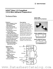 HSDL-3200 datasheet pdf Agilent (Hewlett-Packard)