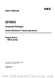 ID78K0 datasheet pdf NEC