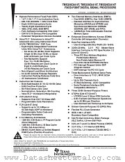 TMS320C6416TGLZ1 datasheet pdf Texas Instruments