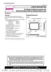 LC876124A datasheet pdf SANYO