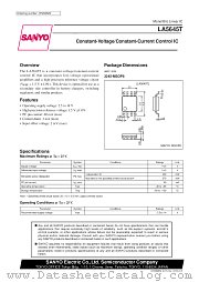 LA5645T datasheet pdf SANYO