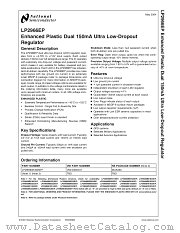 LP2966EP datasheet pdf National Semiconductor
