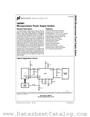 LM2984T datasheet pdf National Semiconductor