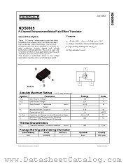 NDS0605_NL datasheet pdf Fairchild Semiconductor