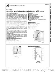 CLC520AJ-MLS datasheet pdf National Semiconductor