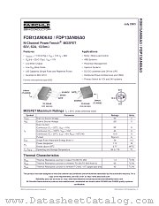 FDB13AN06A0 datasheet pdf Fairchild Semiconductor