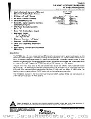 TPA0243DGQ datasheet pdf Texas Instruments