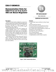 CS5173EDR8 datasheet pdf ON Semiconductor