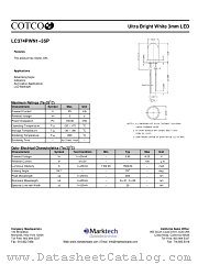 LC374PWN1-35P-A datasheet pdf Marktech Optoelectronics