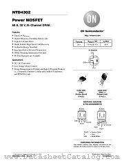 NTD4302T4 datasheet pdf ON Semiconductor