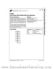 5962-9162901MYA datasheet pdf National Semiconductor