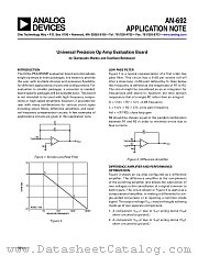 EVAL-PRAOPAMP datasheet pdf Analog Devices