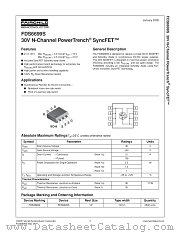 FDS6699S datasheet pdf Fairchild Semiconductor