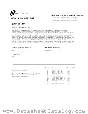 LM149J/883 datasheet pdf National Semiconductor