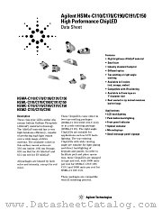 HSMA-C191 datasheet pdf Agilent (Hewlett-Packard)