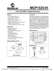 MCP1541-I/TO datasheet pdf Microchip