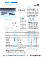 PT5062B datasheet pdf Texas Instruments