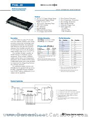 PT4486C datasheet pdf Texas Instruments