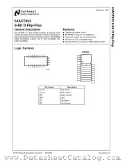 5962-9161001MLA(54ACT823SDMQB) datasheet pdf National Semiconductor