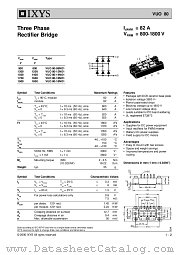 VUO80-16NO1 datasheet pdf IXYS