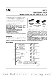 L6235PD013TR datasheet pdf ST Microelectronics