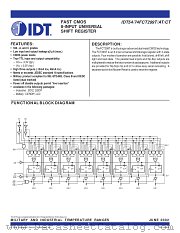 IDT5962-9221604M2A datasheet pdf IDT