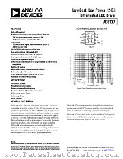 AD8137YCPZ-REEL7 datasheet pdf Analog Devices