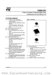 PSD813F1A-90U datasheet pdf ST Microelectronics