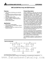 CSPEMI400 datasheet pdf California Micro Devices Corp