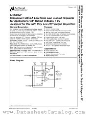 LP2989ILDX-1.8 datasheet pdf National Semiconductor