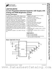 LM2794TL datasheet pdf National Semiconductor