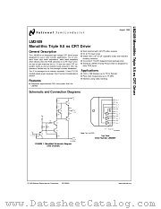 LM2409T datasheet pdf National Semiconductor