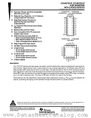 CY74FCT374CTSOCT datasheet pdf Texas Instruments