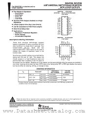 SN74F299NSR datasheet pdf Texas Instruments