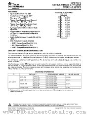 SN74LVC841ADWR datasheet pdf Texas Instruments