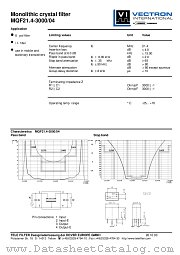 MQF21.4-3000/04 datasheet pdf Vectron