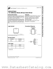 CGS74CT2524M datasheet pdf National Semiconductor