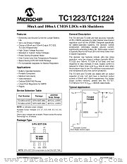 TC1224-5.0VCTTR datasheet pdf Microchip