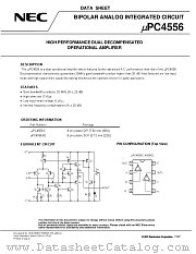 UPC4556G2-E1 datasheet pdf NEC