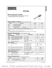 ZTX749A_D26Z datasheet pdf Fairchild Semiconductor