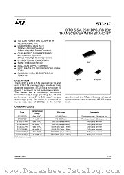 ST3237C datasheet pdf ST Microelectronics