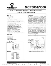 MCP3008-I/P datasheet pdf Microchip